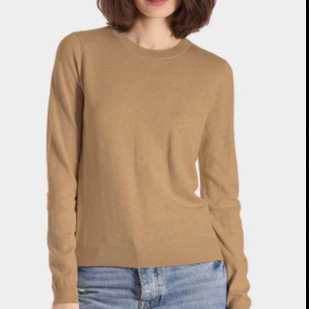 Minnie Rose Crewneck Fitted Sweater Sz S - Picture 4 of 5